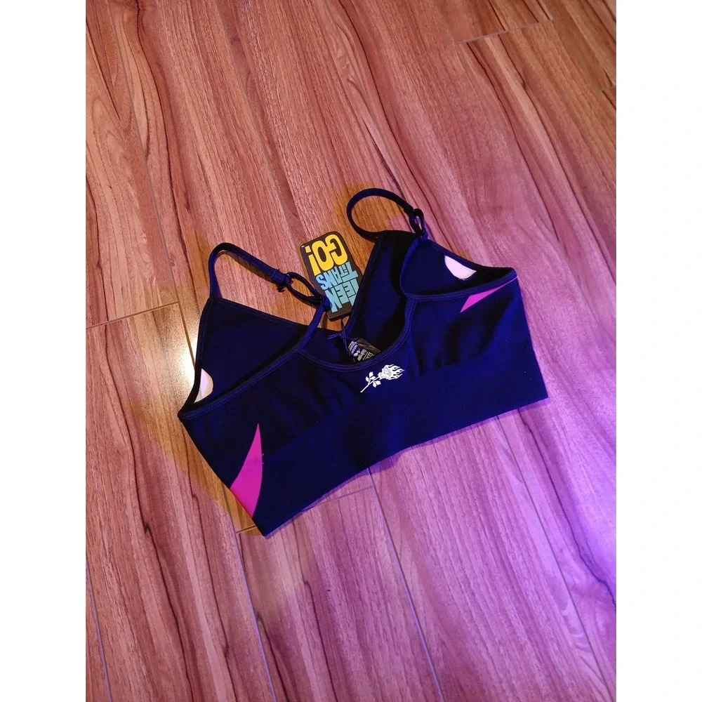 Civil Regime x Teen Titans Go‎ Starfire Kelly Seamless Bra Black Size M NWT RARE